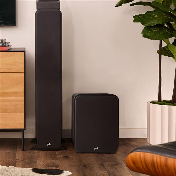 POLK サブウーファー【ハイパフォーマンス/200W//ブラック・アッシュ