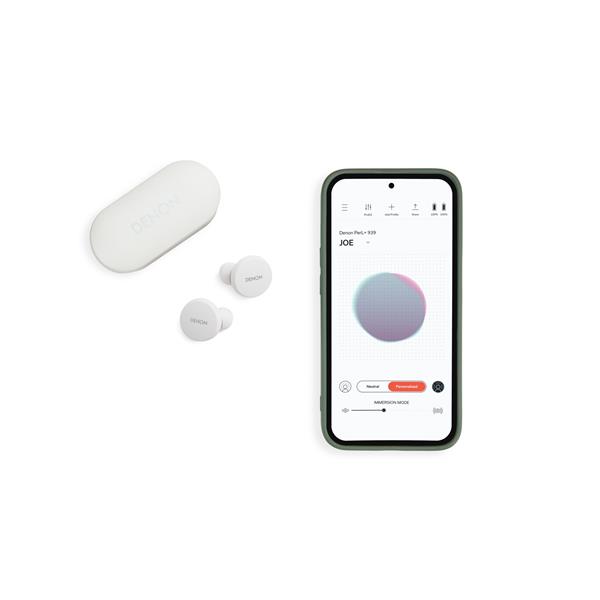 DENON AHC10PLWTEM イヤホン Denon PerL 【ワイヤレス(左右分離