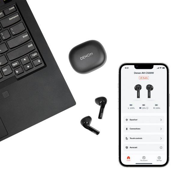 DENON イヤホン 完全ワイヤレス インナーイヤー開放型 Bluetooth 搭載