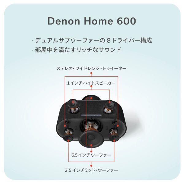 DENON 高音質ネットワークスピーカー 簡単セットアップ Amazon Music&