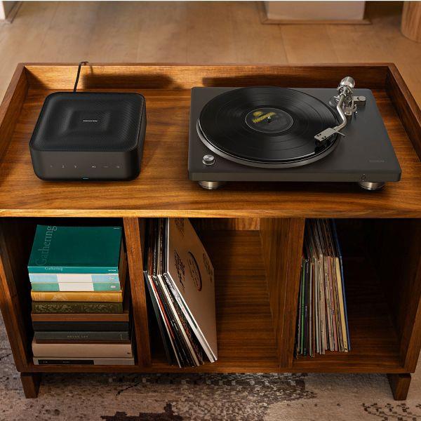 DENON ベルトドライブ レコードプレーヤー【33- 1/3、45、78回転