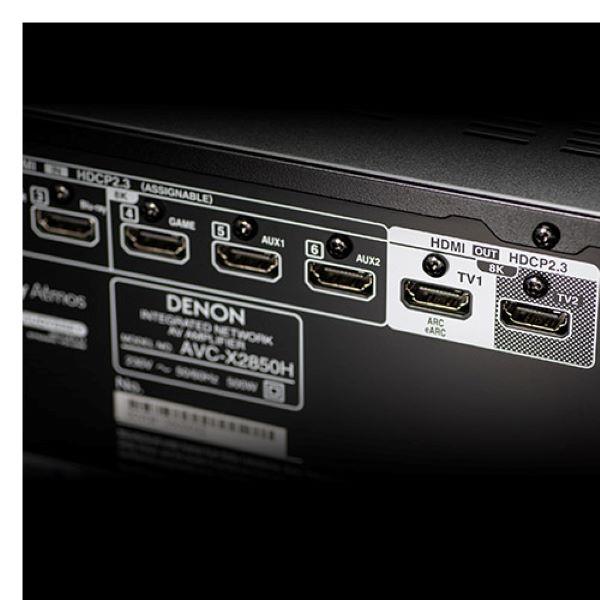 DENON DENON AVサラウンドレシーバー【7.2ch/8KUHD対応/HDR10+対応