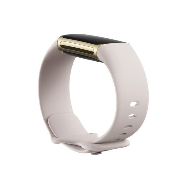 送料込/】Fitbit CHARGE5 LUNA WHITE - PC周辺機器