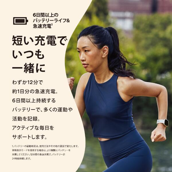 fitbit FB521SRWT-FRCJK スマートウォッチ FitBbit Sense2【ルナ