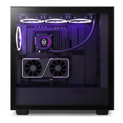 NZXT AB-RH175-B1 グラフィックカード 垂直取付ホルダー PCIe 4.0 ライザーケーブル付属 ブラック | ノジマオンライン