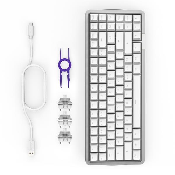 NZXT KB-101NW-US ゲーミングキーボード FUNCTION ELITE MINITKL