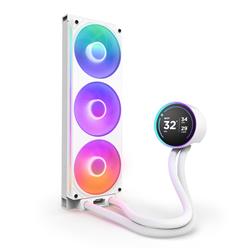 NZXT CPUクーラー NZXT Kraken Elite 360 RGB v2 White RL-KR36E