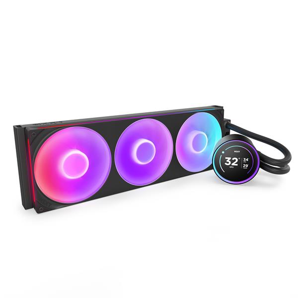 NZXT　専用 NZXT CPUクーラー Kraken Elite 420 RGB V2 (Black) RL-KR42E-B2