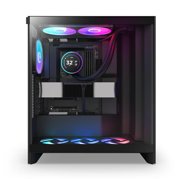 NZXT CPUクーラー Kraken Elite 420 RGB V2 (Black) RL-KR42E-B2
