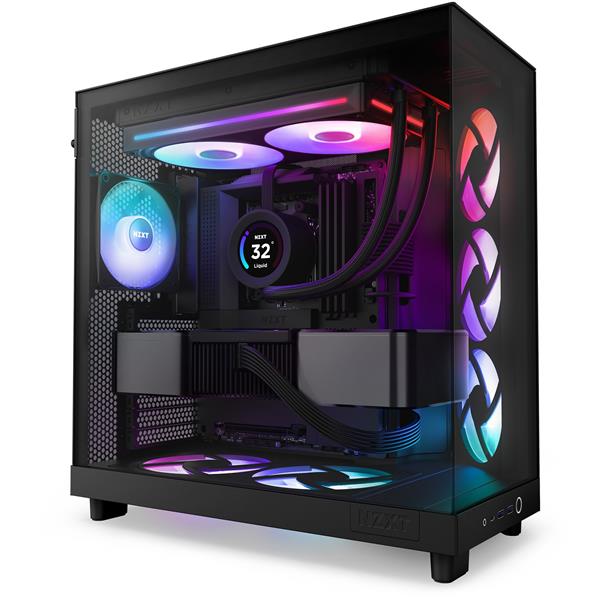 NZXT pcケースファン 4個セット NZXT ケースファン ［ 140mm /1500RPM ］ F series RGB CORE FAN
