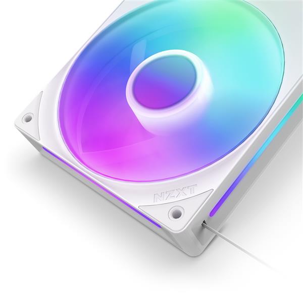 PC用ファン・クーラー NZXT F360 RGB CORE White + Control Hub Amazon | NZXT F360 RGB Core White 3ファン搭載 360mm シングル