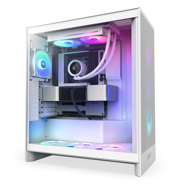 NZXT CPUクーラー Kraken Plus 240 RGB v2(White) RL-KR240-W2 