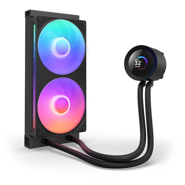 NZXT RL-KR240-B2 CPUクーラー Kraken Plus 240 RGB v2(Black