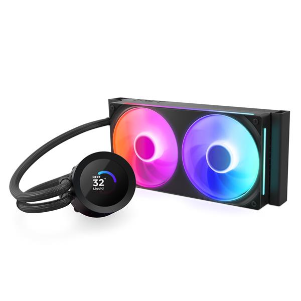 NZXT RL-KR240-B2 CPUクーラー Kraken Plus 240 RGB v2(Black