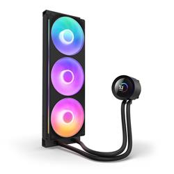 NZXT CPUクーラー Kraken Plus 360 RGB v2(Black) RL-KR360-B2