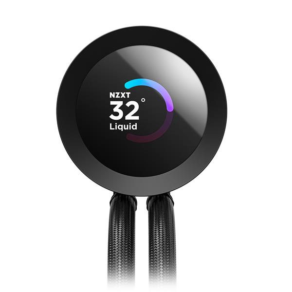 NZXT CPUクーラー Kraken Plus 360 RGB v2(Black) RL-KR360-B2