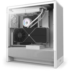 NZXT CC-H52FW-01 PCケース H5 Flow v2 White | ノジマオンライン