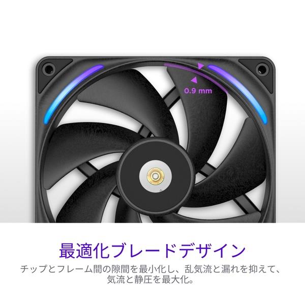 NZXT ケースファン NZXT F140X RGB Black RF-U14PN-B1 | ノジマオンライン