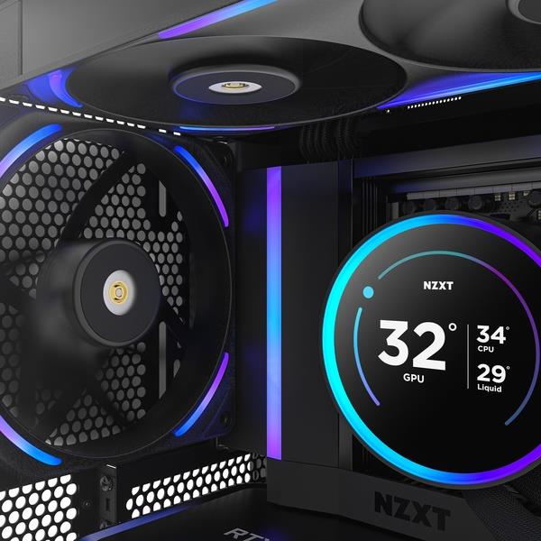 NZXT ケースファン NZXT F140X RGB Black RF-U14PN-B1 | ノジマオンライン
