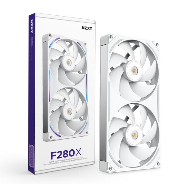 NZXT ケースファン NZXT F280X RGB White RF-U28PN-W1 | ノジマオンライン
