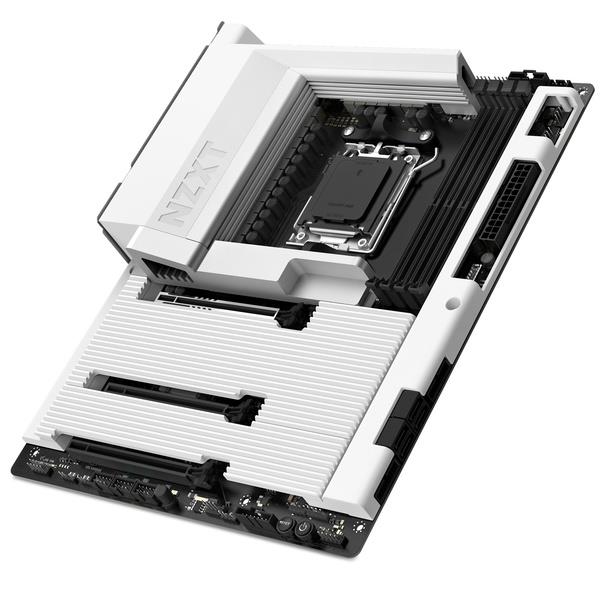 NZXT N7 B850 ATXゲーミング マザーボード ホワイト N7-B85XT-W1