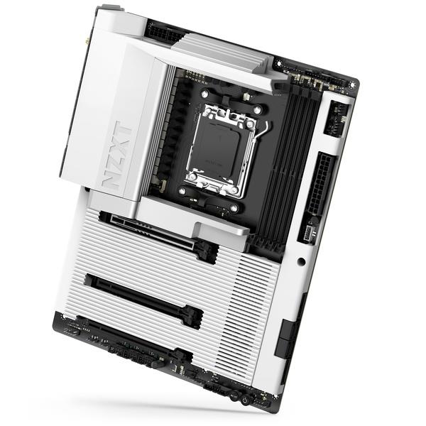 NZXT N7 B850 ATXゲーミング マザーボード ホワイト N7-B85XT-W1