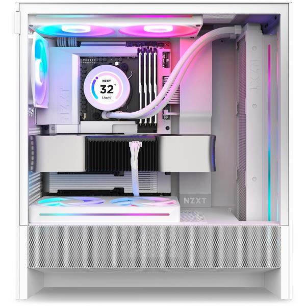 ホワイト ゲーミングPC NZXT NZXT | H5 Flow | Compact Mid-Tower ATX Airflow Case