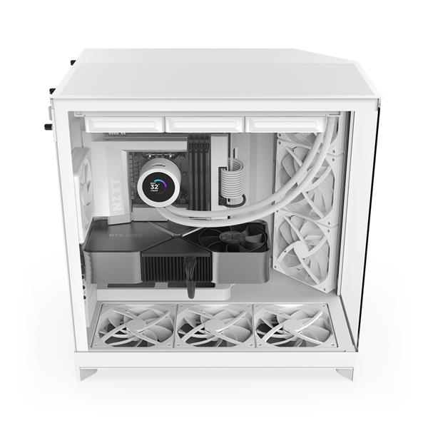 NZXT PCケース H9 Flow (2025) - White CM-H92FW-01 | ノジマオンライン
