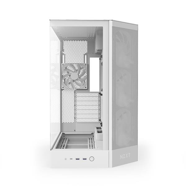 NZXT PCケース H9 Flow RGB (2025) - White CM-H92FW-R1 | ノジマ