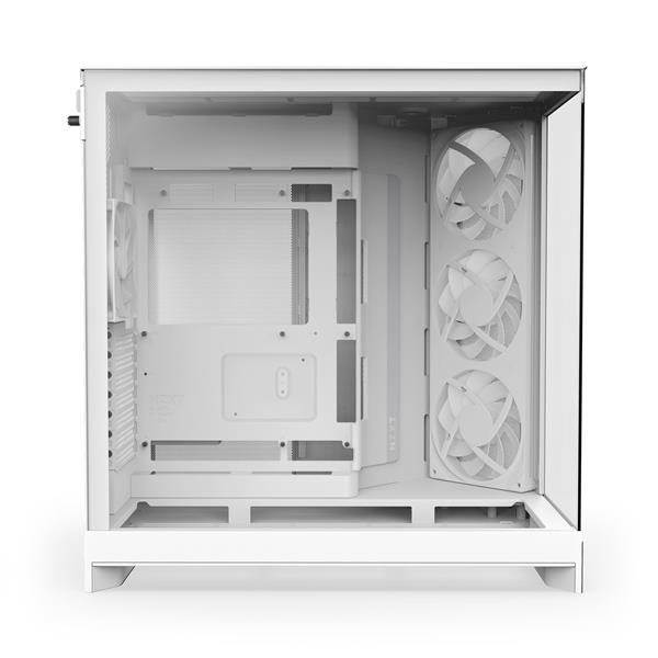 NZXT PCケース H9 Flow RGB (2025) - White CM-H92FW-R1 | ノジマ