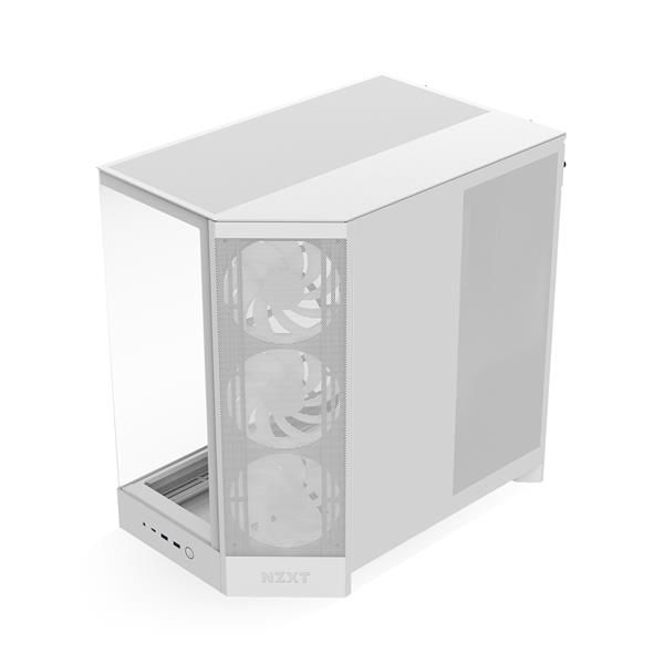 NZXT PCケース H9 Flow RGB (2025) - White CM-H92FW-R1 | ノジマ