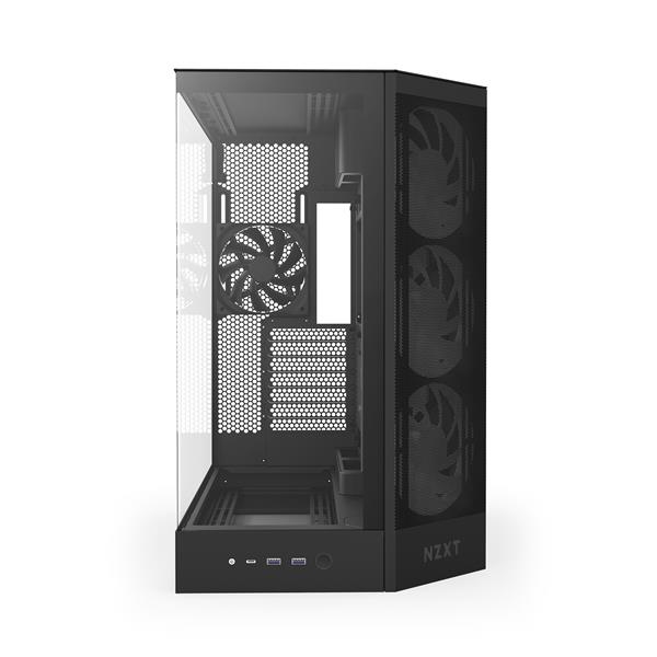 NZXT PCケース H9 Flow RGB (2025) - Black CM-H92FB-R1