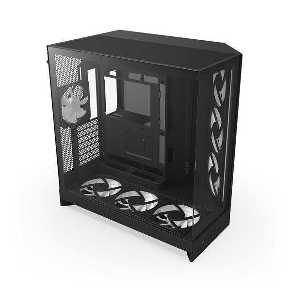 NZXT PCケース H9 Flow RGB+ (2025) - Black CM-H92FB-P1 | ノジマ