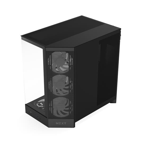 NZXT PCケース H9 Flow RGB+ (2025) - Black CM-H92FB-P1 | ノジマ