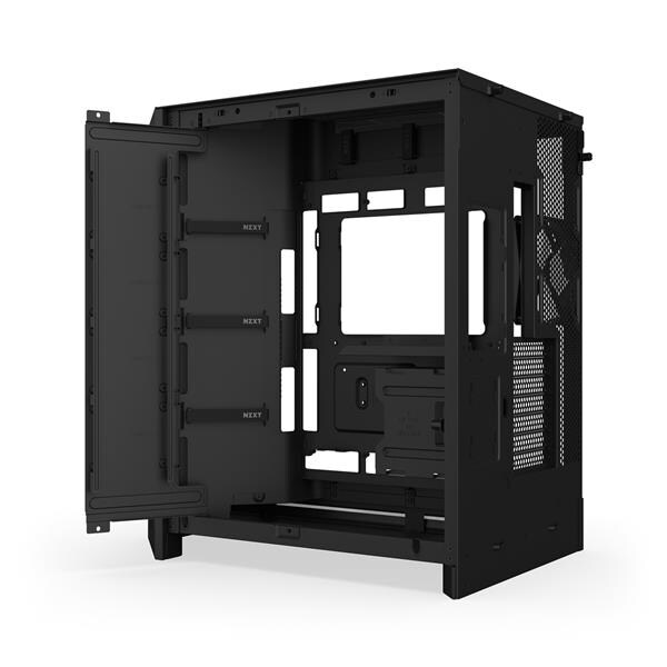 PCケース(自作PC用) H9 Flow RGB+ CM-H92FB-P1 NZXT PCケース H9 Flow RGB+ (2025) - Black CM-H92FB-P1 | ノジマ