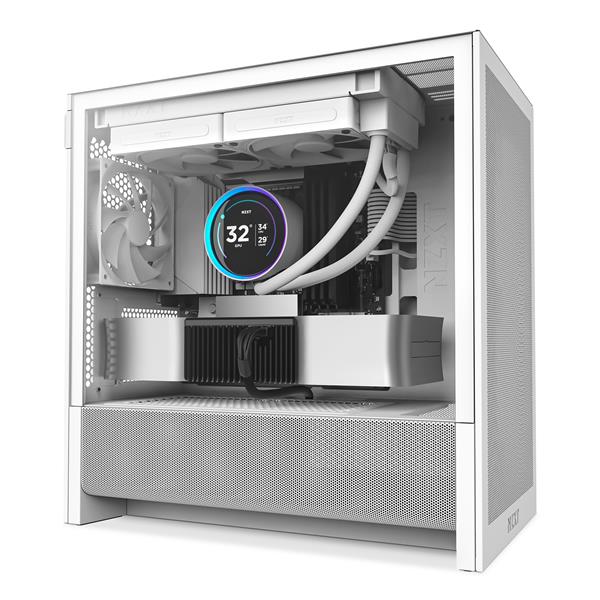 NZXT PCケース H3 Flow - White CC-H31FW-01 | ノジマオンライン