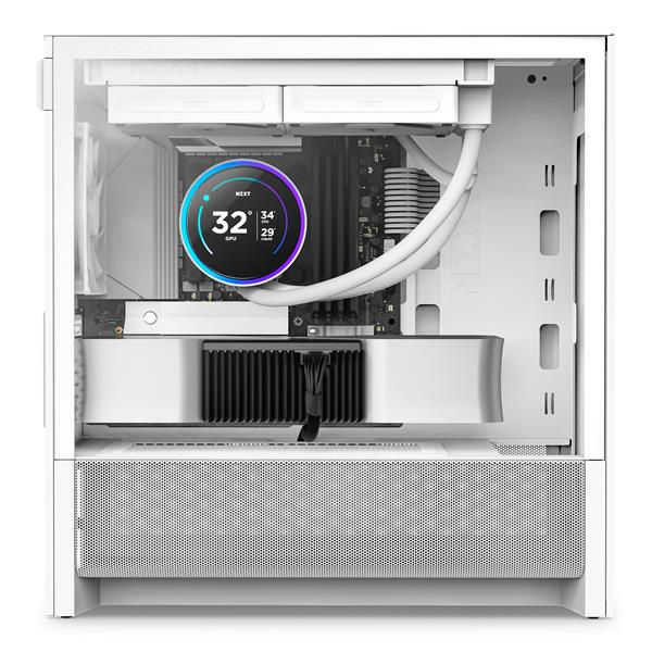 NZXT PCケース H3 Flow - White CC-H31FW-01 | ノジマオンライン