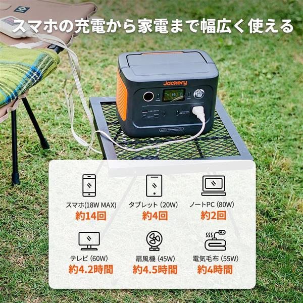 Jackery JSG-0304B Solar Generator 300 Plus 40W Mini Jackery JSG-0304B Solar Generator 300 Plus 40W Mini
