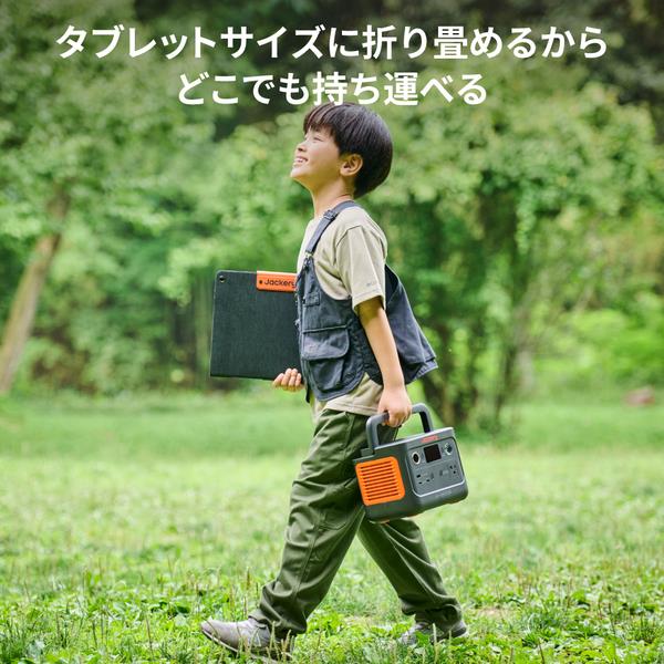 Jackery JS-40A SolarSaga 40W mini【ソーラーパネル/40W出力
