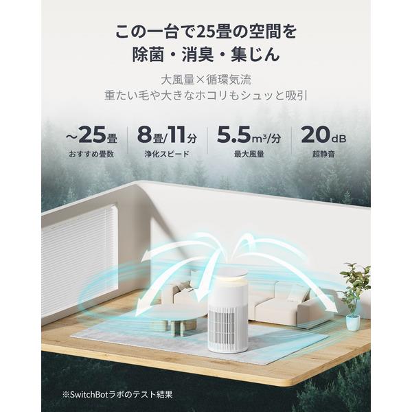 SwitchBot SwitchBot 空気清浄機 W5302300 | ノジマオンライン
