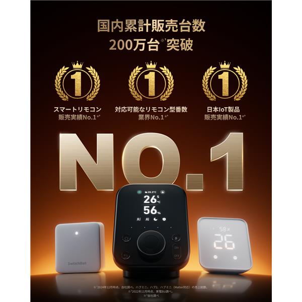 SwitchBot ハブ3 (Matter対応) W7202101 | ノジマオンライン