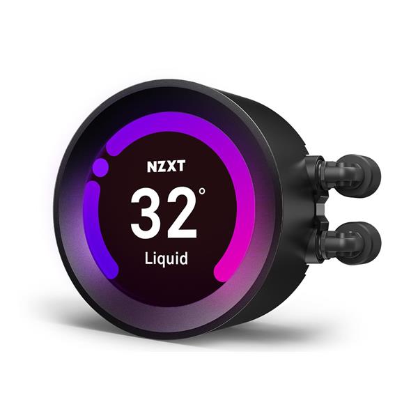 NZXT RL-KRZ53-R1 CPUクーラー NZXT KRAKEN Z53 水冷システム【RGB LEDファン 120mm・ファン2基搭載/ブラック/10月発売モデル】  | ノジマオンライン