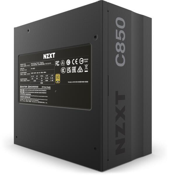 NZXT 電源ユニット NZXT C850 80 Plus Gold 認証 [ 定格 850W 出力