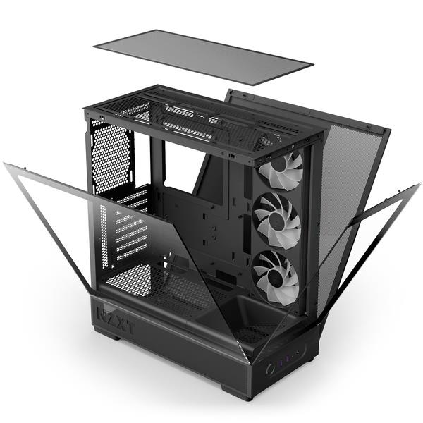 NZXT PCケース NZXT S5 RGB (2026) - Black CC-S51FB-01 | ノジマ