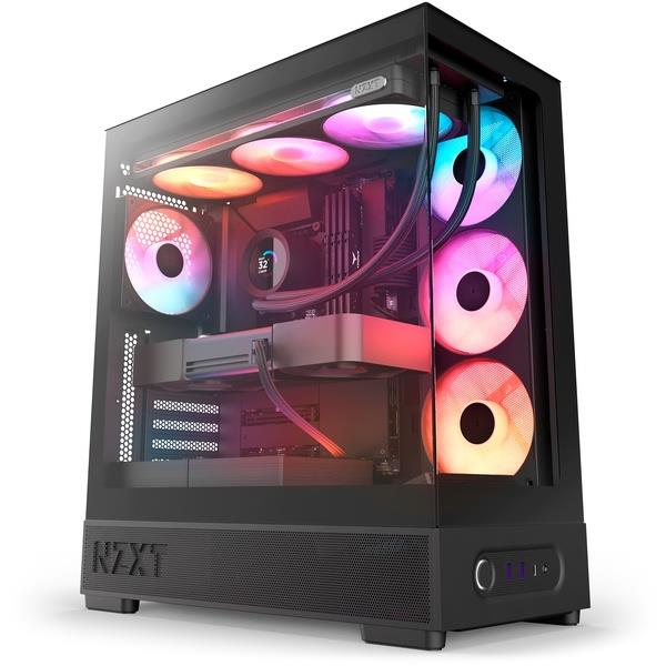ゲーミングPCケース 本体 NZXT PCケース NZXT S5 RGB (2026) - Black CC-S51FB-01 | ノジマ