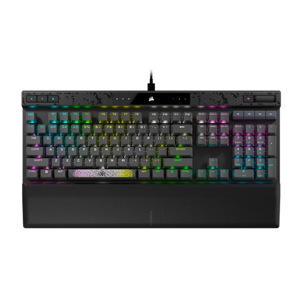 Corsair 磁気メカニカルゲーミングキーボードスチールグレー 日本語