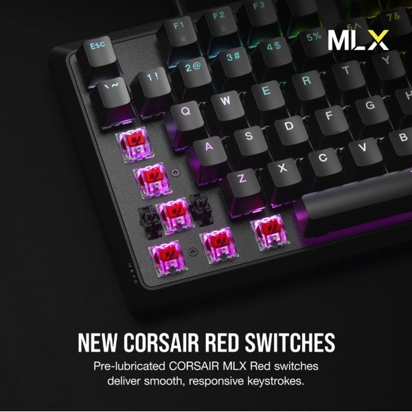 Corsair 赤軸ゲーミングキーボード K70 CORE Black 日本語配列 CH
