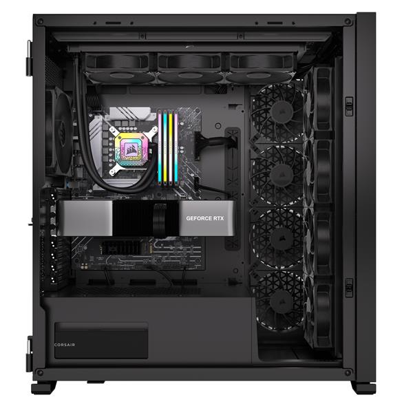 CORSAIR PCケース本体 ＋CORSAIR ファン 120mm 3個 Amazon | CORSAIR iCUE SP120 RGB ELITE with iCUE Lighting