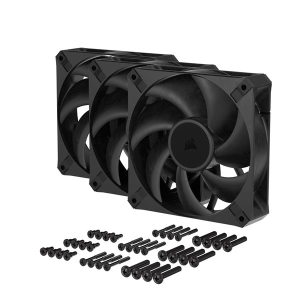 Corsair ケースファン RS120 MAX 120mm PWM Thick Fan Triple Pack CO