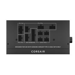 Corsair RM850x Shift フルモジュラー電源ユニット RM850x SHIFT 80 PLUS Gold Fully Modular ATX Power Supply